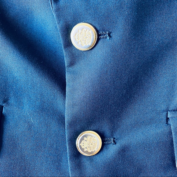 Michael Kors Kids Navy Gold Blazer - Picture 5 of 8